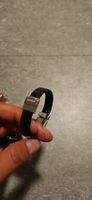 Swatch Armband Schwarz mit Silberschliesse guter Zustand