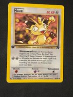 Pokemon Mauzi 62/82 WOTC Team Rocket 1st Edition DE