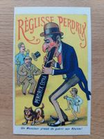 Antikes Sammelbild Réglisse Perdrix - Orig. Lithographie
