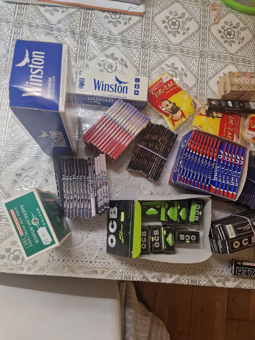 Tabak: Cigarette filters and rolling papers collection – Neu und originalverpackt aus aarau von judn 1