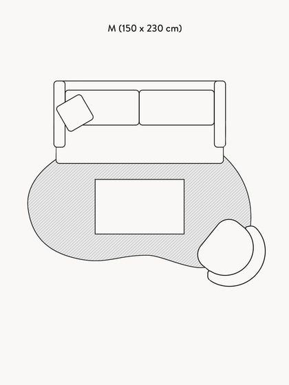 Westwing Tappeti: Kadey Handgetufteter Wollteppich organischer Form CHF519-45% – Nuovo (secondo la descrizione) da Otelfingen venduto da Yvonne_Outlet 8