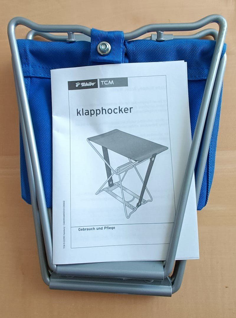 Tabourets: Klapp Hocker Blau – Neuf avec emballage d'origine à Niederrohrdorf par privat23