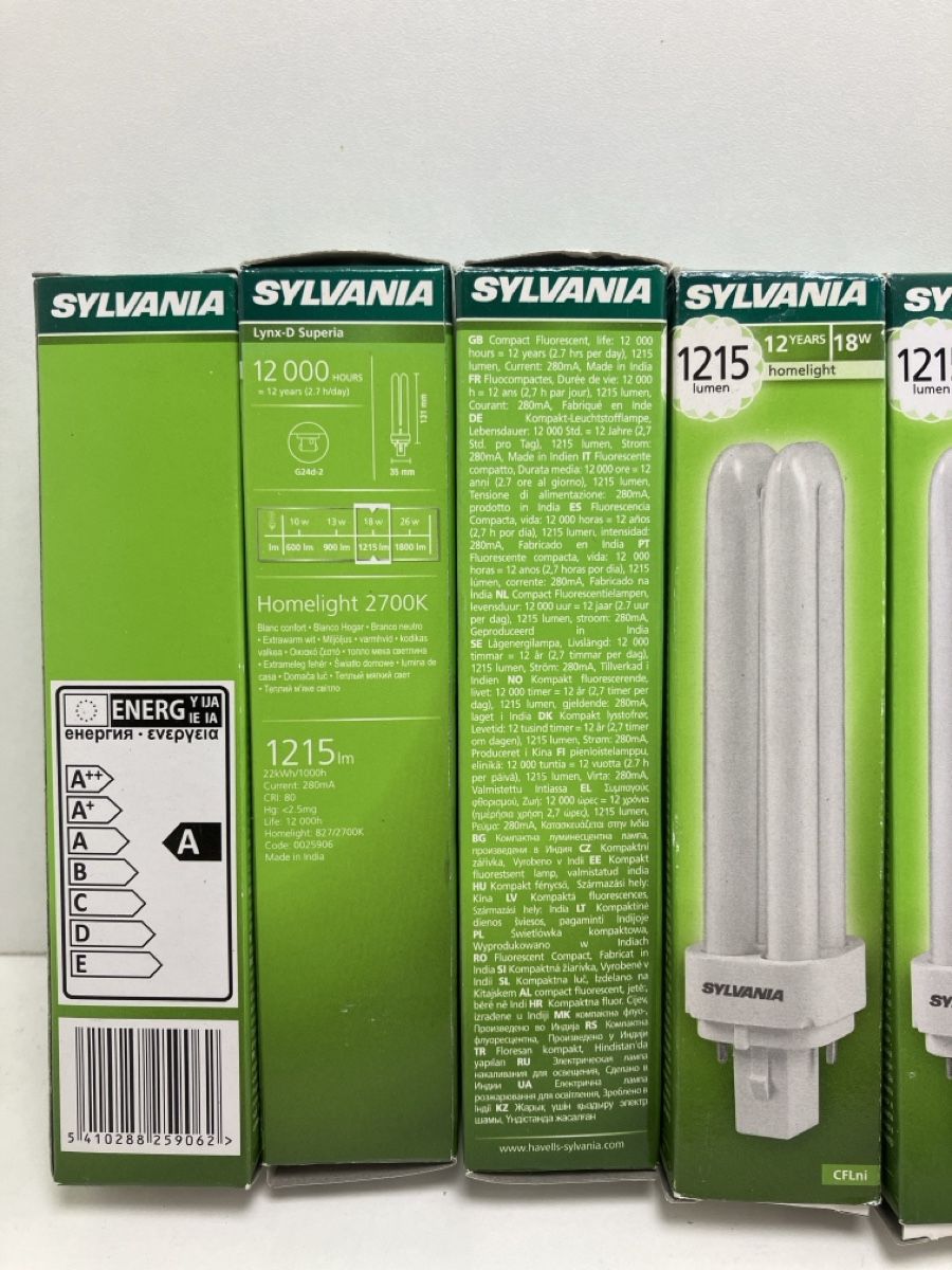 Lampen: 7 Sylvania 18W G24d-2 Leuchtmittel – Neu und originalverpackt aus Bilten von Rocky1291 1