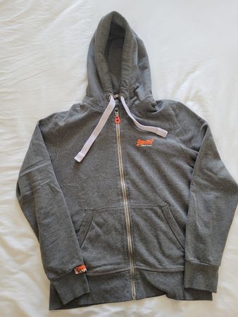 2. Superdry veste à capuche gris -  taille M
