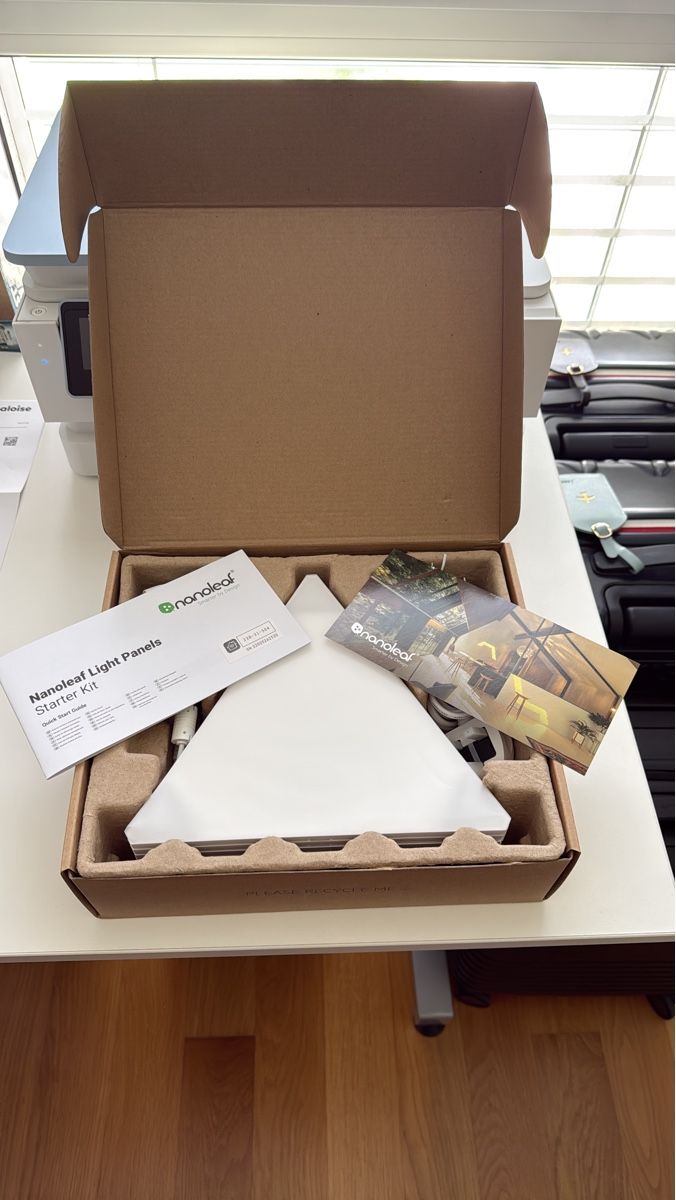 Nanoleaf Lampade: Nanoleaf Panels Starterkit | Dreiecke – Nuovo (secondo la descrizione) da Hauptwil venduto da miike100