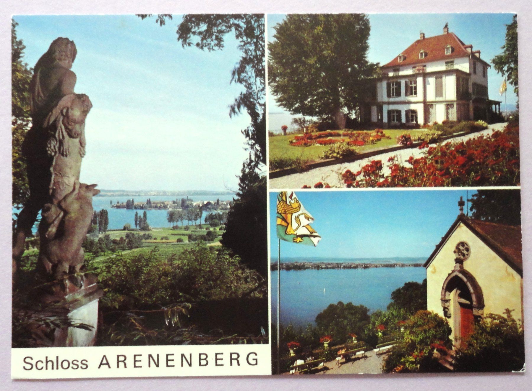 Cartoline postali: Schloss Arenenberg bei Mannenbach – Usato da Fétigny venduto da Billy2miny