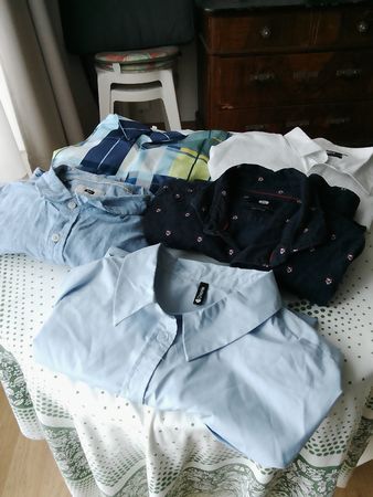 5 Hemden XL