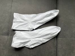Weisse Socken, Fusslinge - ideal für den Sommer!