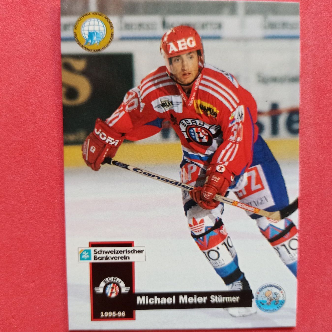Carte collezionabili: Michael Meier - RAPPERSWIL - 1995/96 – Usato da Dübendorf venduto da kb86_MOVIE