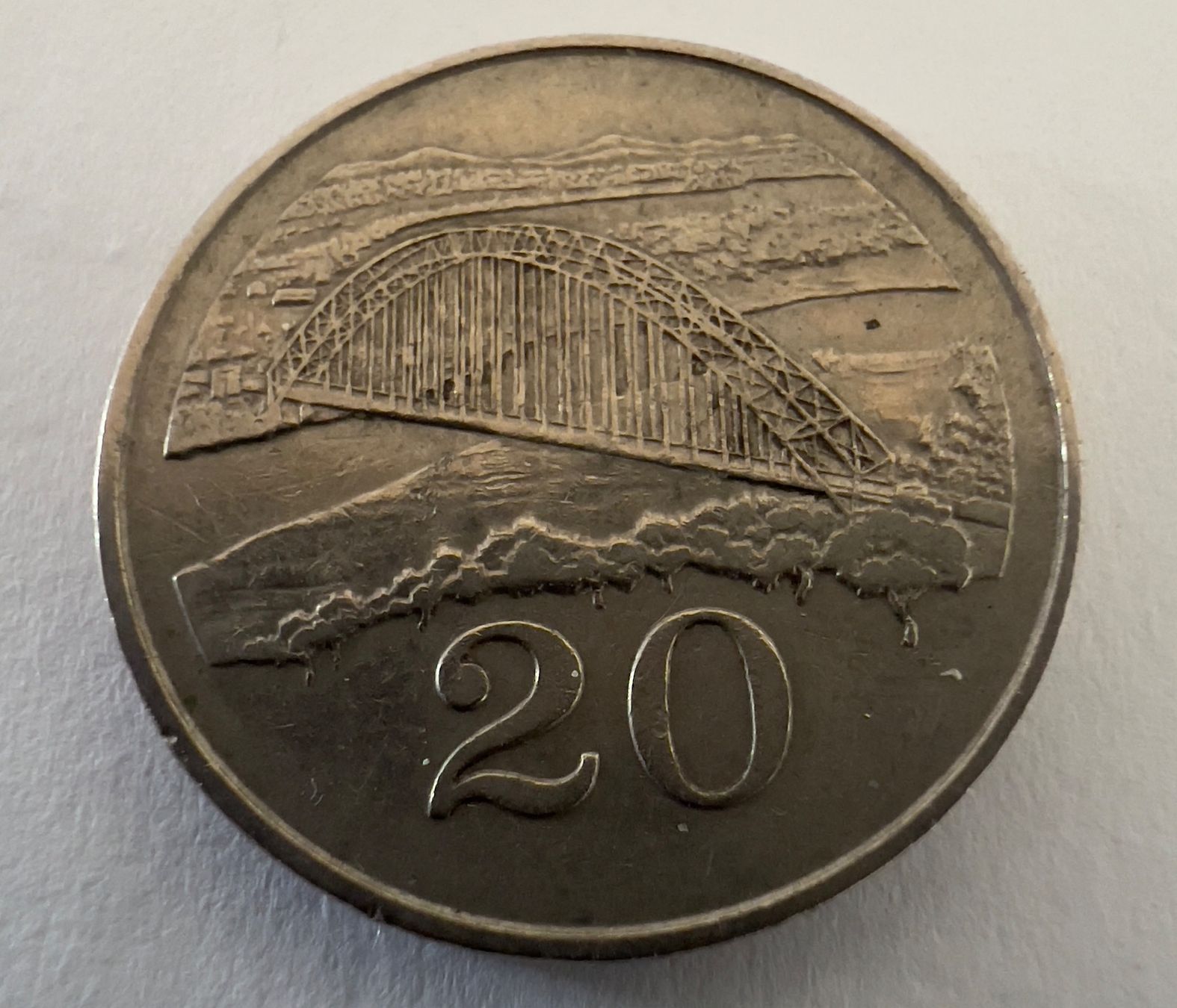 Tutti le monete: Simbabwe 20 Cent 1980 – Usato da Adliswil venduto da 0ml4t 1