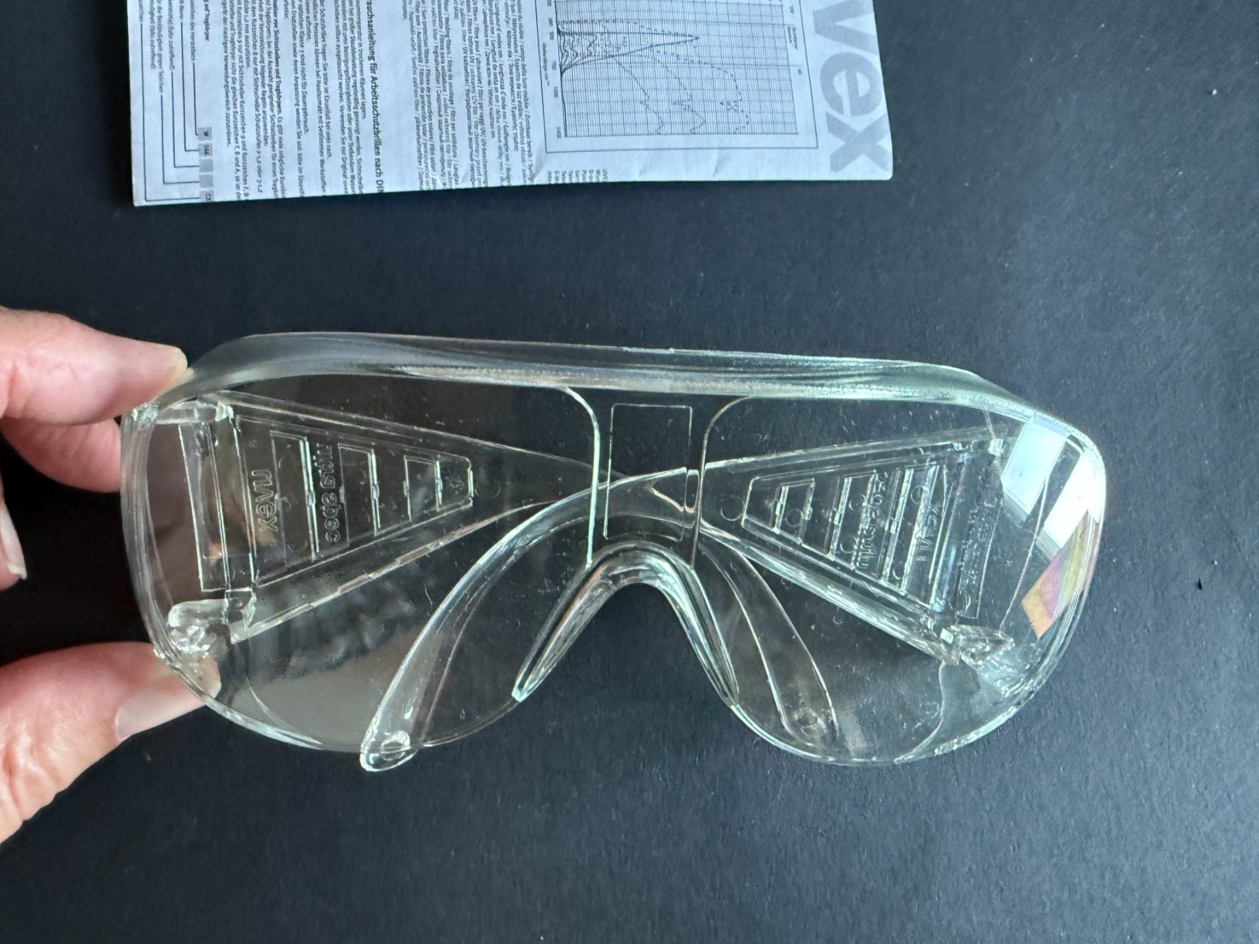 Uvex Occhiali & Lenti: UVEX-Schutzbrille – Usato da Lützelflüh-Goldbach venduto da Napfnugget01 3