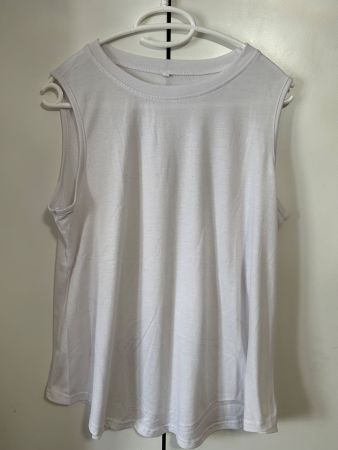 Damen Tanktop weiss Grösse L