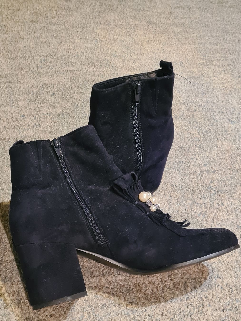Kennel + Schmenger Damenschuhe: KENNEL&SCHMENGER STIEFELETTE GR.39/6 DUNKELBLAU – Gebraucht aus Adlikon von jahr01 3