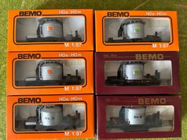 Bemo RhB 6 Zementwagen