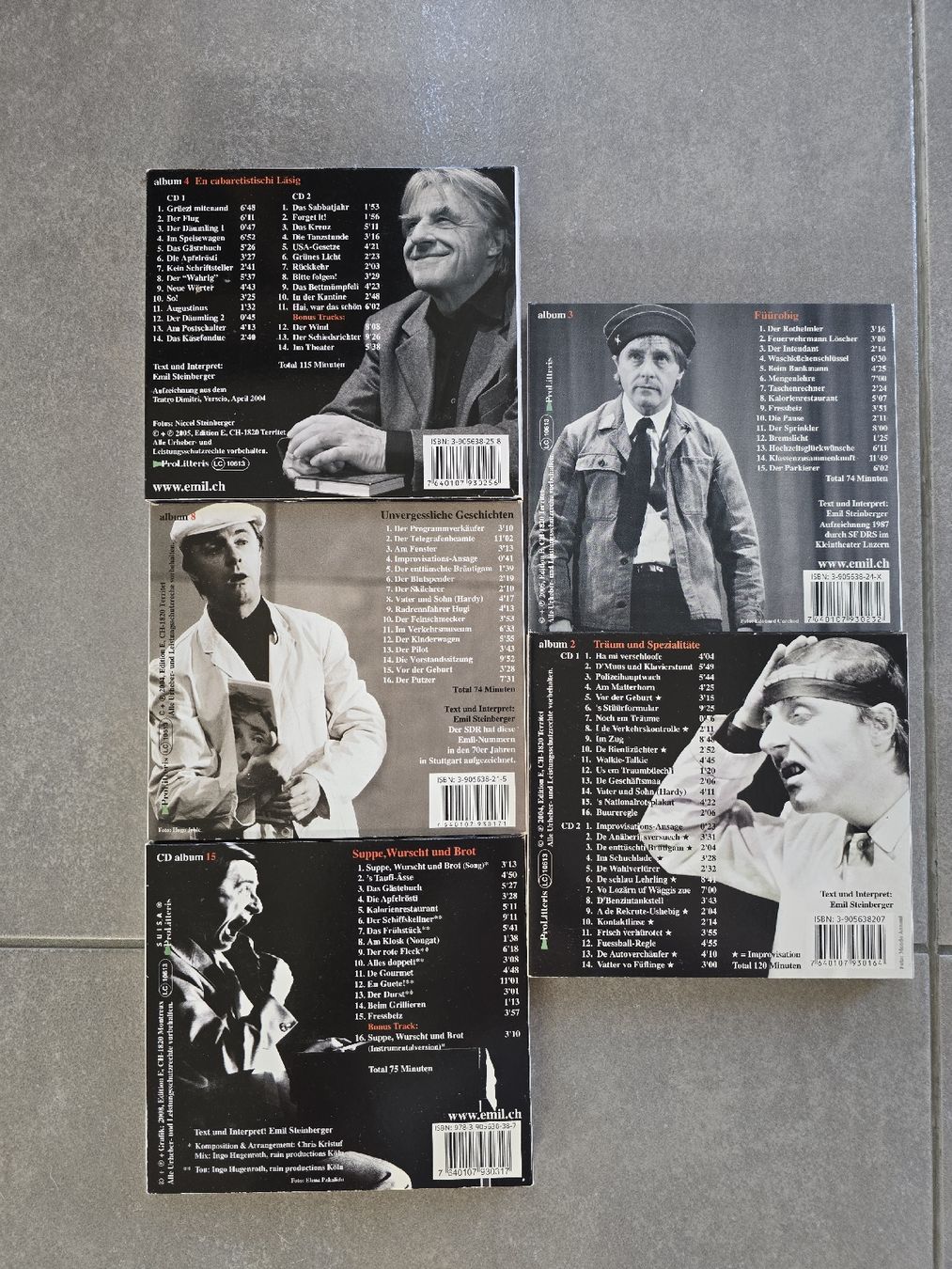CD: Emil Steinberger CD Sammlung – Usato da Neunkirch venduto da BoBo007 1