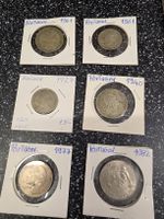 6 Münzen Portugal diverse Jahrgänge 1927 bis 1982