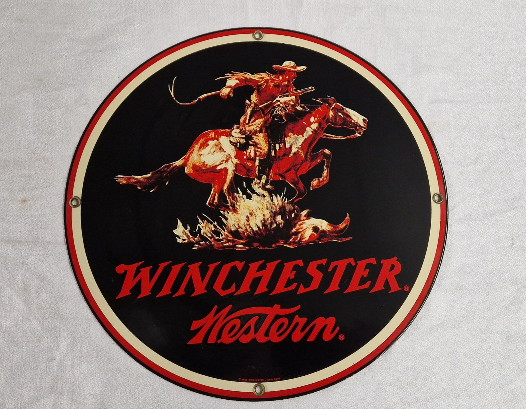 Schilder: E MAIL SCHILD WINCHESTER WESTERN – Gebraucht aus Bilten von Mic2022