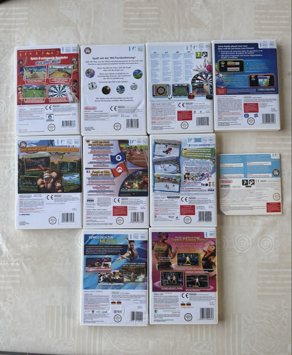 Jeux: Wii Spiele – D'occasion à Rothenfluh par Aisha98 1