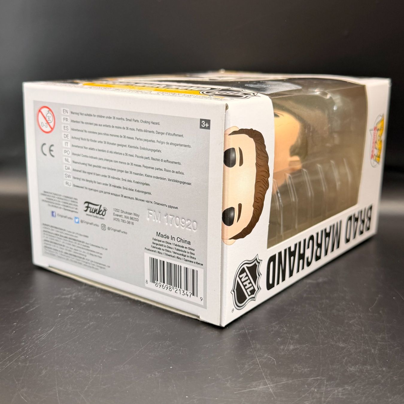 Funko Statuette: Funko Pop! NHL Brad Marchand 11 – Usato da Düdingen venduto da Nerdworld 3