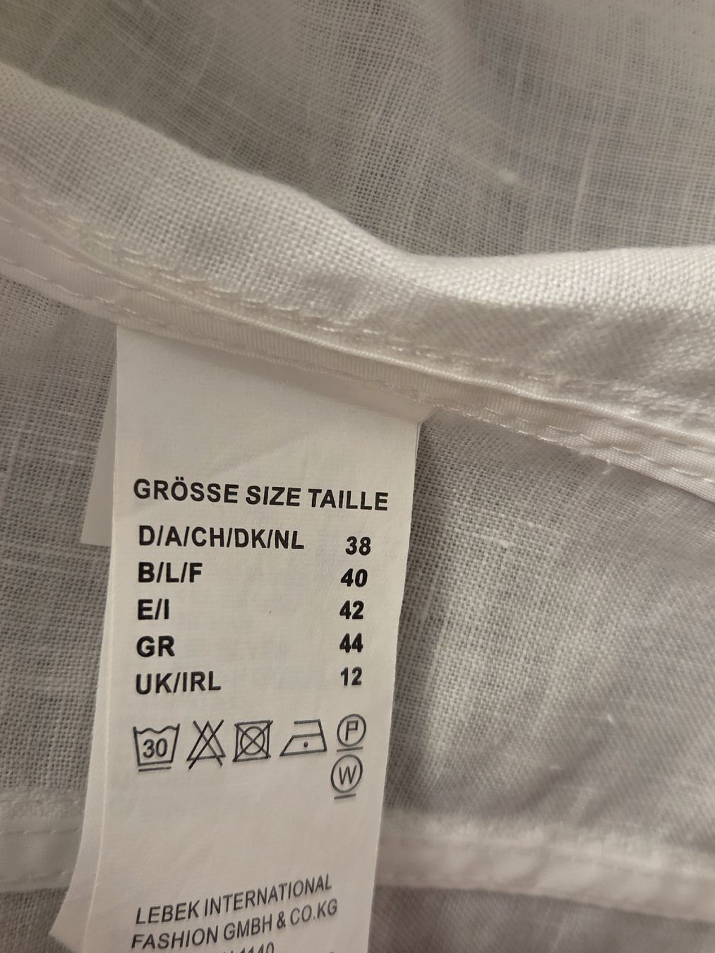 Giacche: schöne Jacke, 100% Leinen, Barbara Lebek – Nuovo (secondo la descrizione) da Wiesendangen venduto da Sinhuk 6