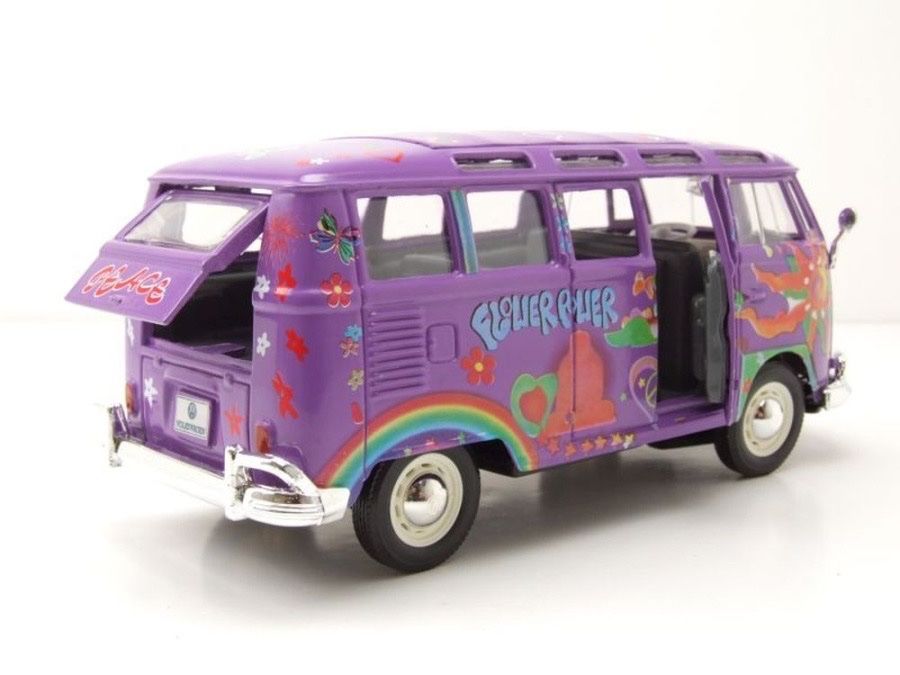 Volkswagen Modellini d'auto: Maisto 1/25 VW Van T1 Samba – Nuovo e nell'imballaggio originale da Bettens venduto da Thejoshuatree 2