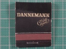 DANNEMANN Zigarren, altes Zündholz Briefchen (vollständig)