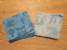 2 grosse Nuscheli mit herzigen Tiermotiven