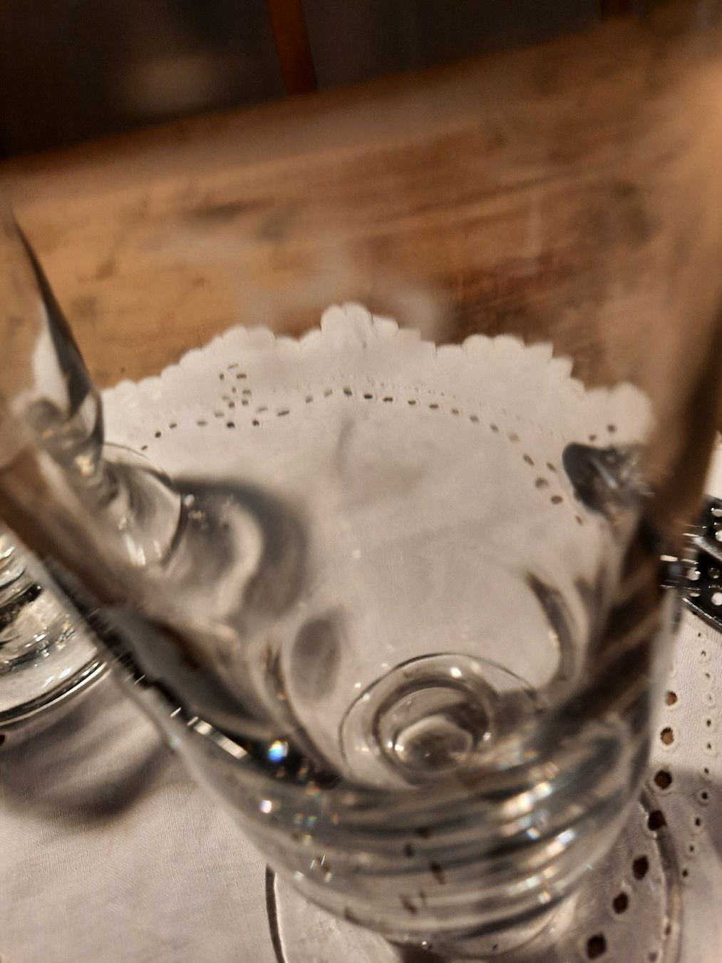 Gläser: 2 Absinth- Gläser  mit "Schüfeli  " – Gebraucht aus Busswil BE von balu37 6