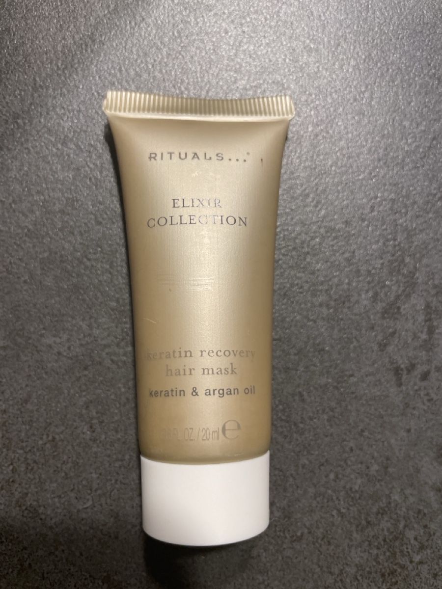 Rituals Prodotti per capelli: Rituals Elixir Haarmaske, Keratin, Arganöl 20ml -Neu – Nuovo e nell'imballaggio originale da Nänikon venduto da elifxs