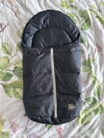 Fillikid Winter-Fusssack – schwarz – für Babyschale & Kinder