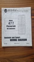 Rock-Ola 477 Phonograph Wiring Diagram original