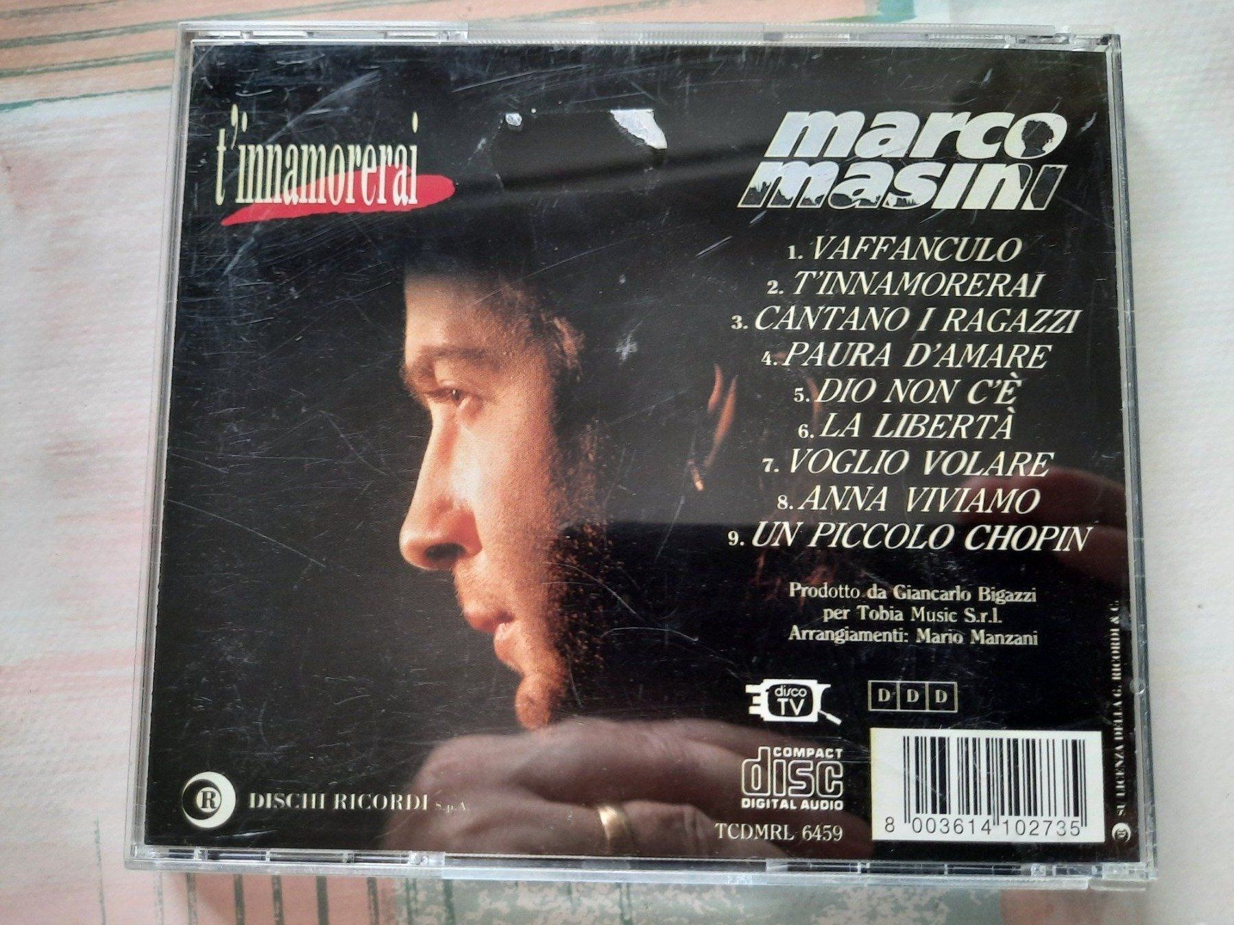 CD: CD Marco Masini - T'innamorerai – Usato da Pully venduto da bro_n52j 1