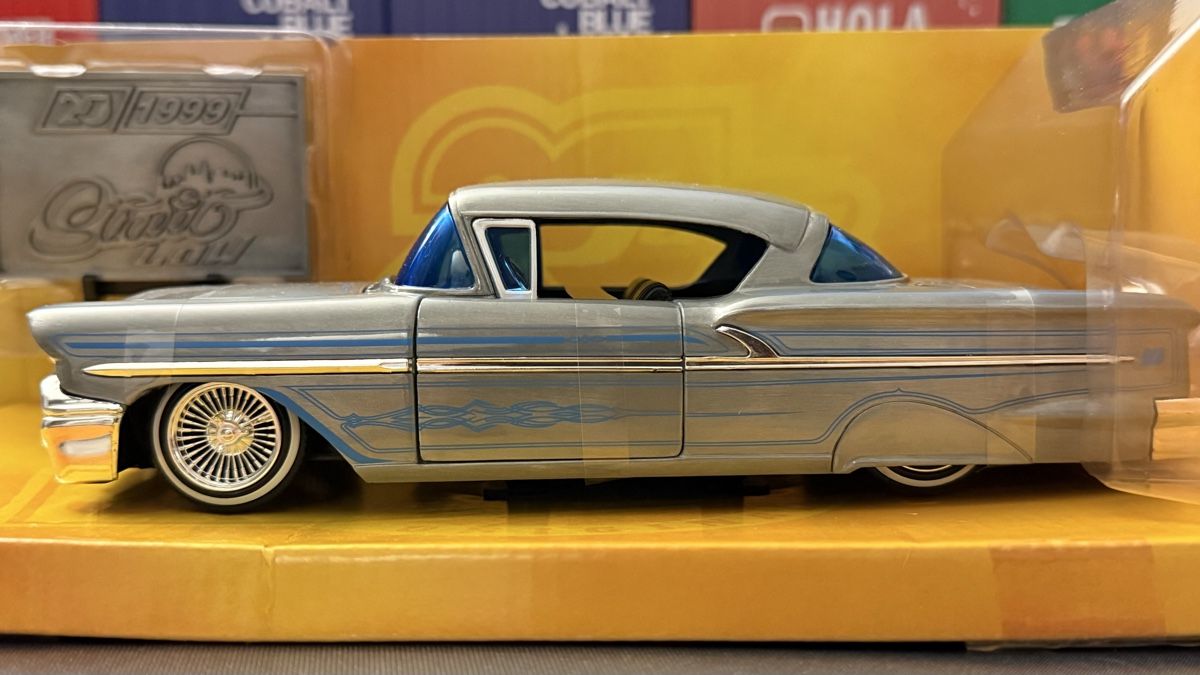 Chevrolet Modellautos: Modellauto 1958 Chevy Impala Jada SLow – Gebraucht aus Basel von Zomeg 1