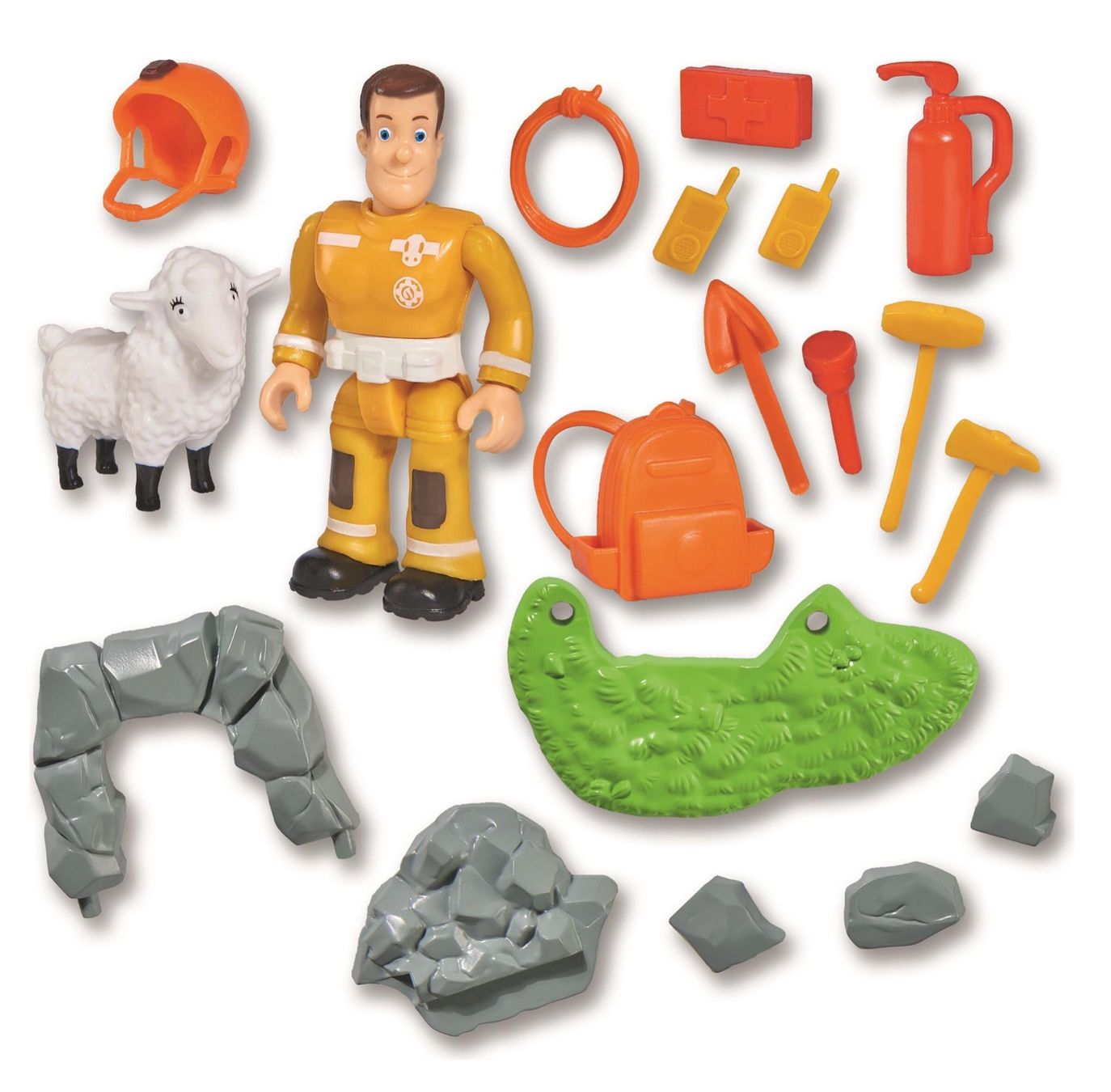 Giocattoli: SIMBA Feuerwehrmann Sam Rettungs-Set "Sam" im Ei – Nuovo e nell'imballaggio originale da Wagenhausen venduto da Kahlen 1