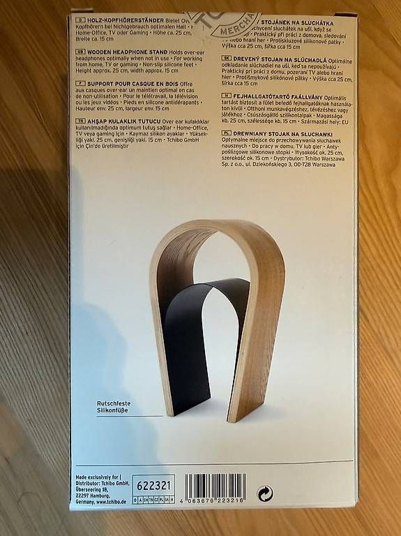Altro in Decorazioni & Accessori: Holz-Kopfhörerständer  neu/OVP – Nuovo e nell'imballaggio originale da Schenkon venduto da davosian 1