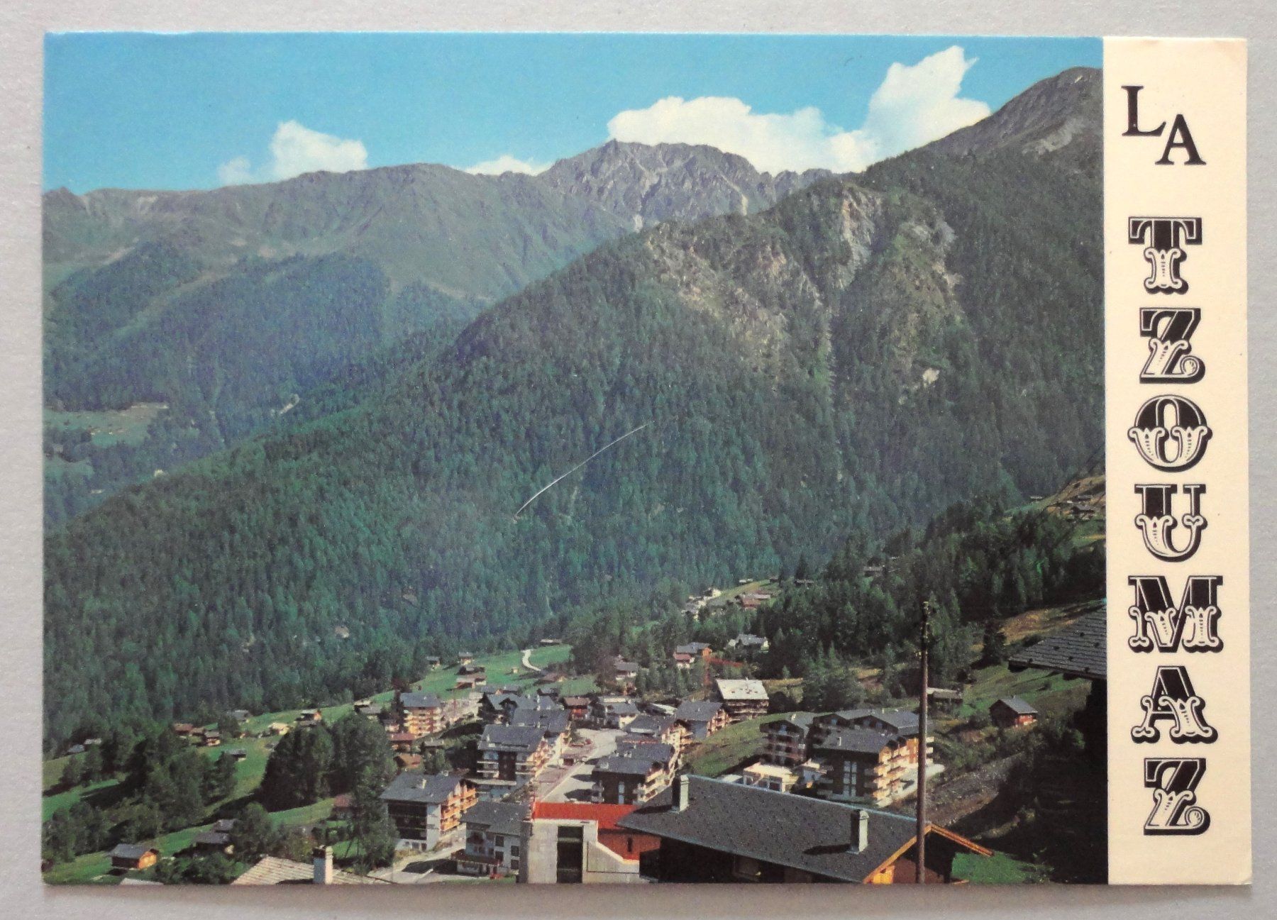 Cartoline postali: La Tzoumaz - Les Mayens-de-Riddes – Usato da Fétigny venduto da Billy2miny