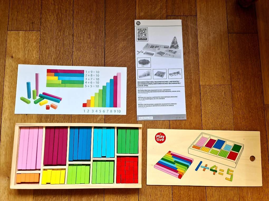 Giochi: Holzspielzeug, Rechenstäbchen – Usato da Muri b. Bern venduto da SPF01 1