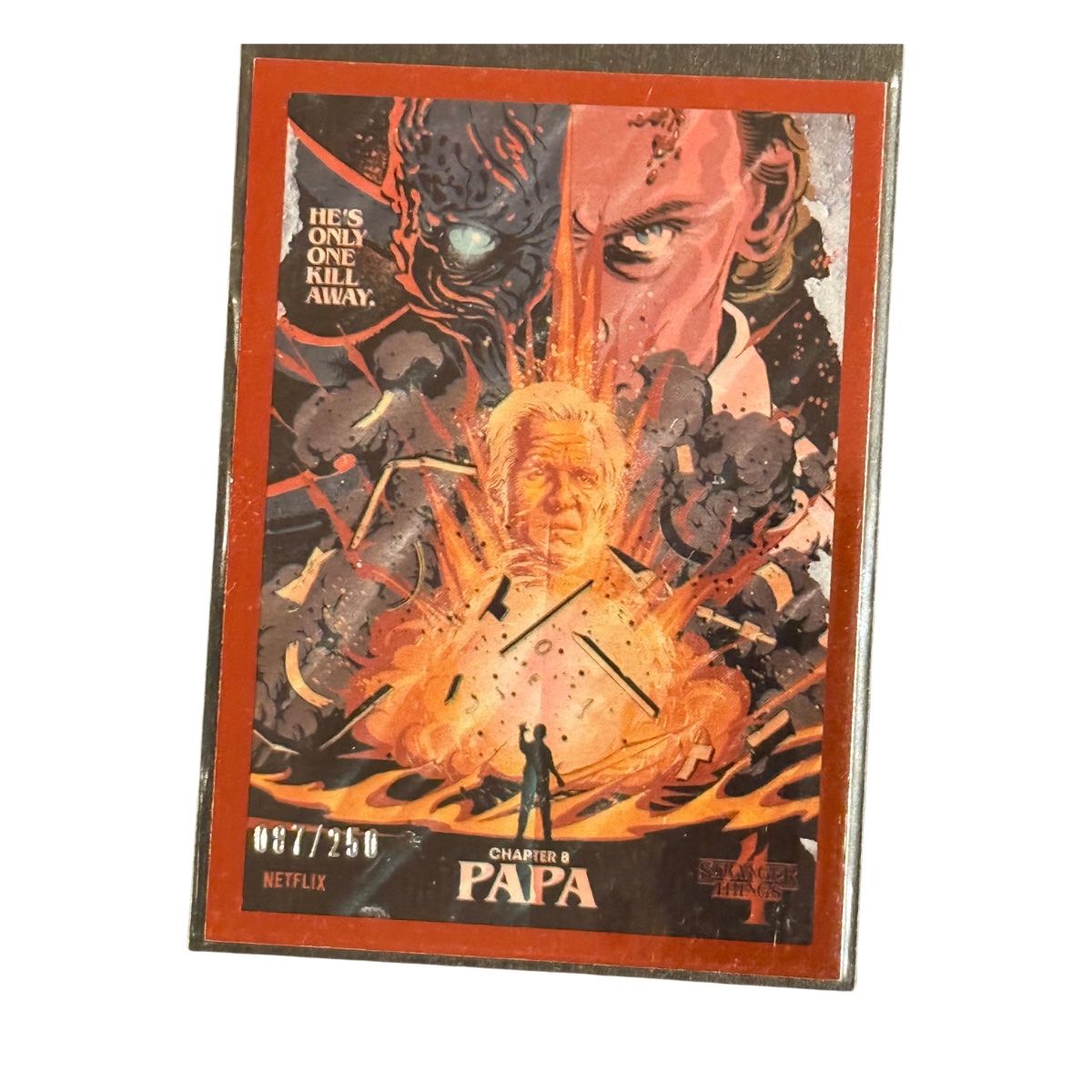 Topps Cartes à collectionner: Butcher Billy Zerocool Stranger Things Foil Card Lot – Neuf (Voir description) à St-Légier-Chiésaz par GemMintCH 1