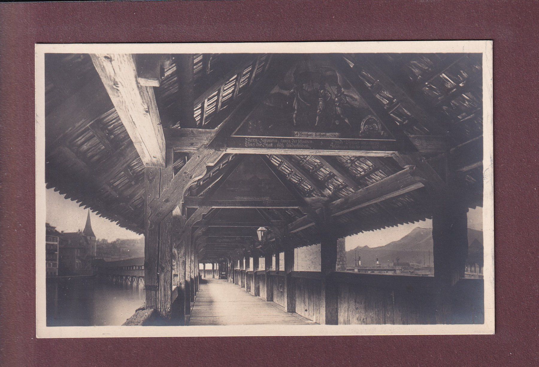 Cartes postales: LUZERN - Kapellbrücke – D'occasion à Pully par nicecards