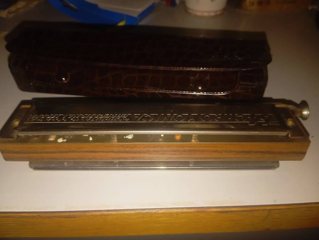 Hohner Musikinstrumente: Hohner Chromonika 64 4 Oktaven – Gebraucht aus Basel von Petergunn 2