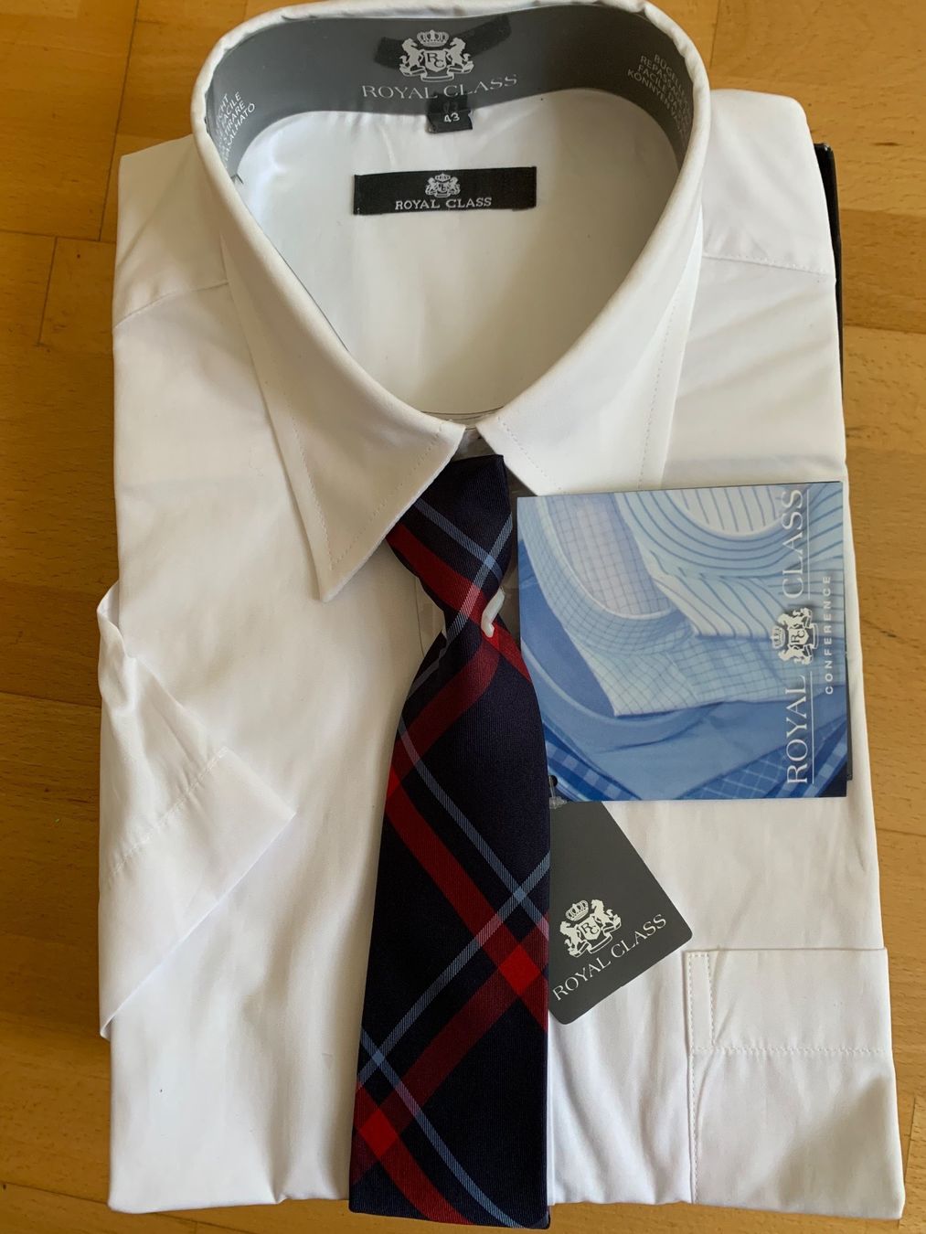 Camicie: Hemd mit Seide Krawatte – Nuovo e nell'imballaggio originale da Rorschach venduto da eme_8swl