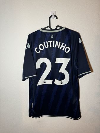 Orginal Kapps Coutinho Aston Villa Trikot Grösse L 22/23