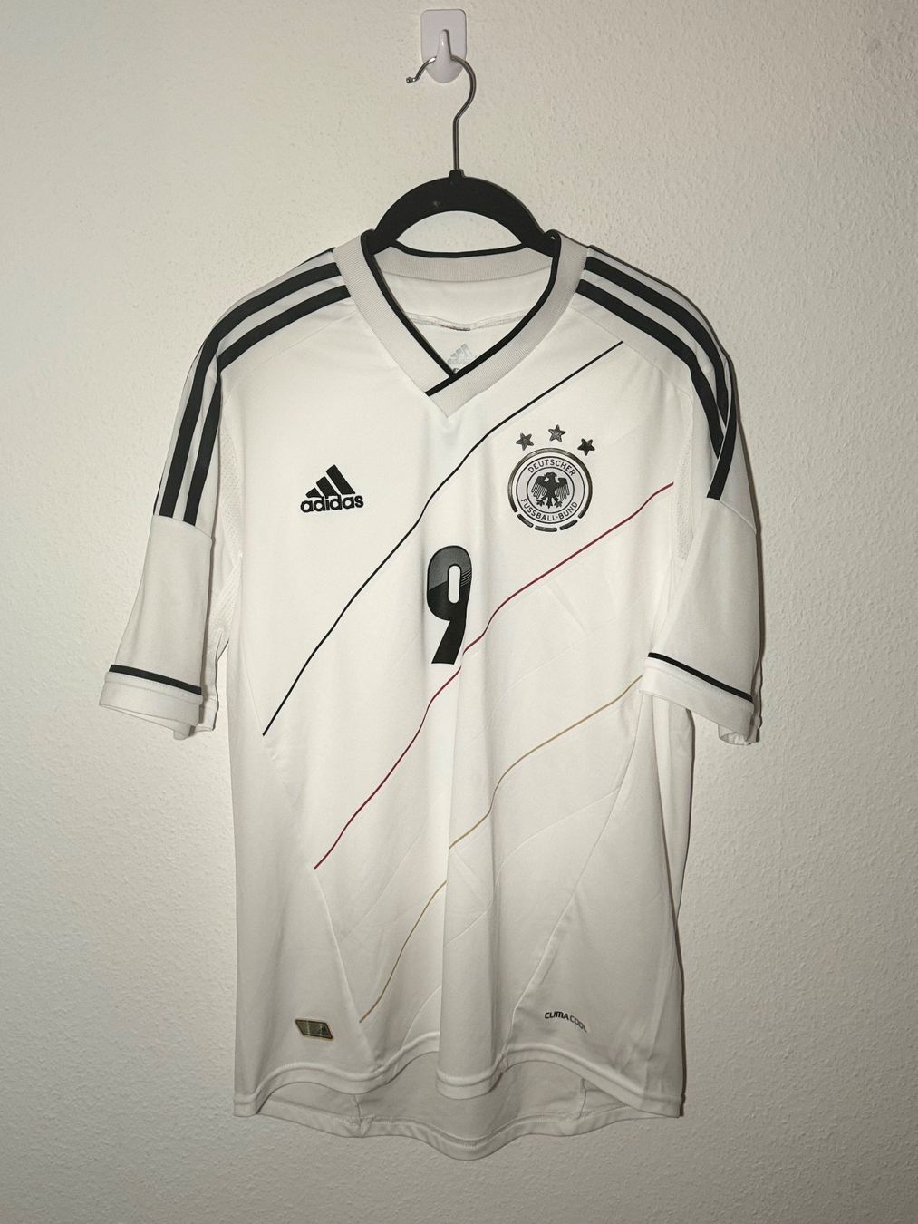 DFB Canottiere & Pantaloni: Authentic Adidas Deutschland Trikot 2014 - André Schürrle #9 – Usato da Zürich venduto da GenerationZH 1