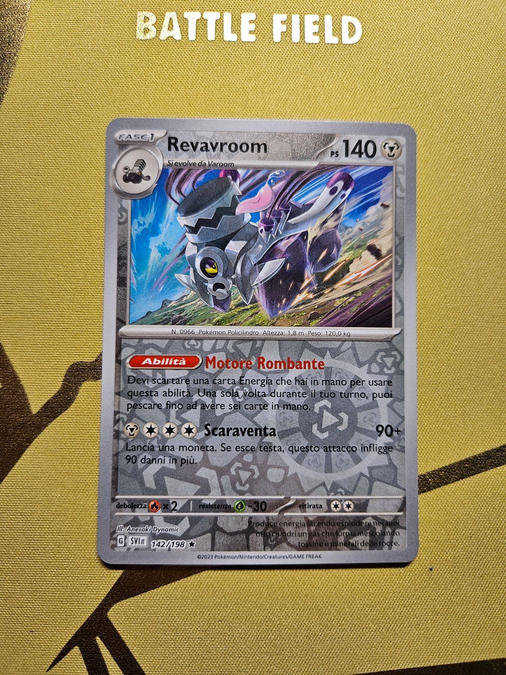 Pokémon Carte collezionabili: Scarlet & Violet - Revavroom – Usato da Bellinzona venduto da Pokemarco