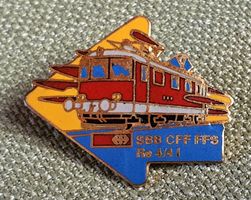 B271 Pin SBB CFF FFS Lokomotive Re 4/4 I