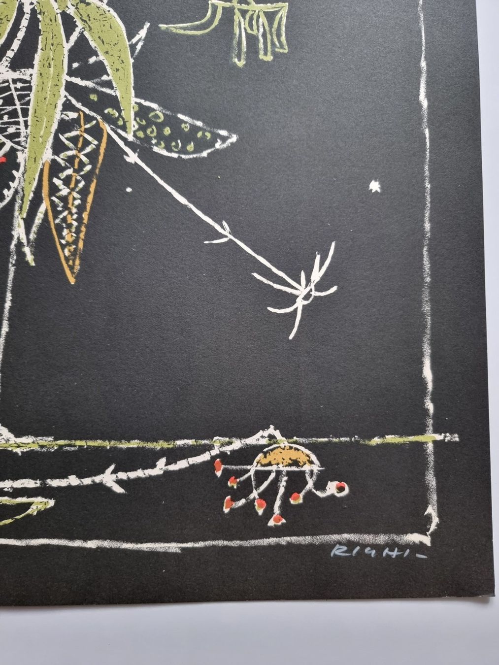 Grafica & Litografie: Federico Righi  Orig.Lithographie signiert – Usato da Gersau venduto da grafik-kunst 1