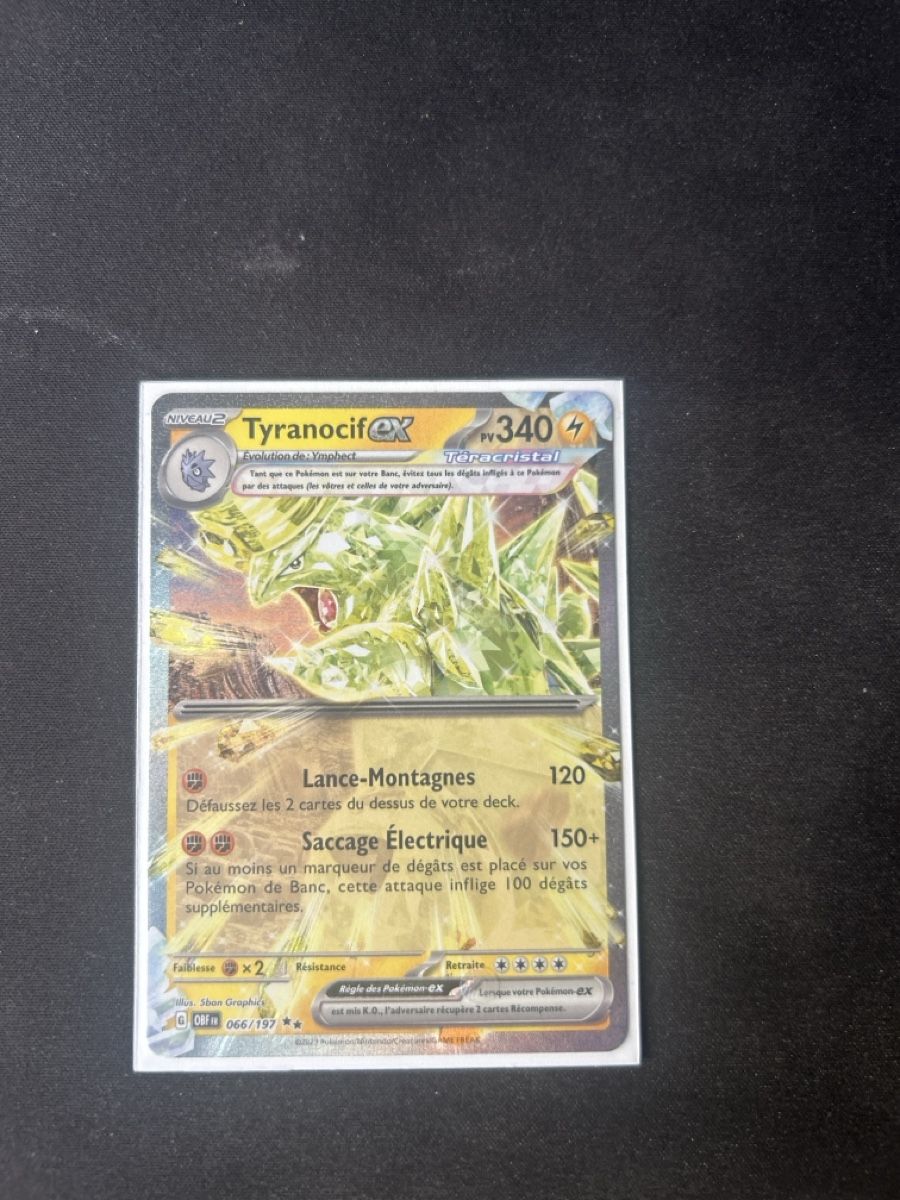 Pokémon Carte collezionabili: Tyranocif ex – Nuovo (secondo la descrizione) da Martigny venduto da cra_bky9