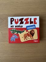 Puzzle My World Animals 16 Teile NEU