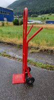 Sackkarren Rot Voll Gummi Rad