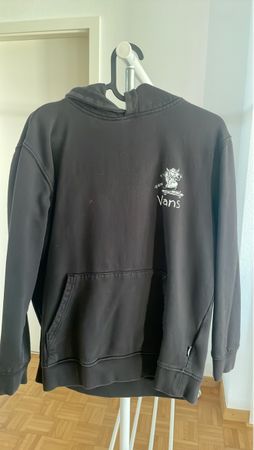Sweat à capuche Vans noir taille XL usagé